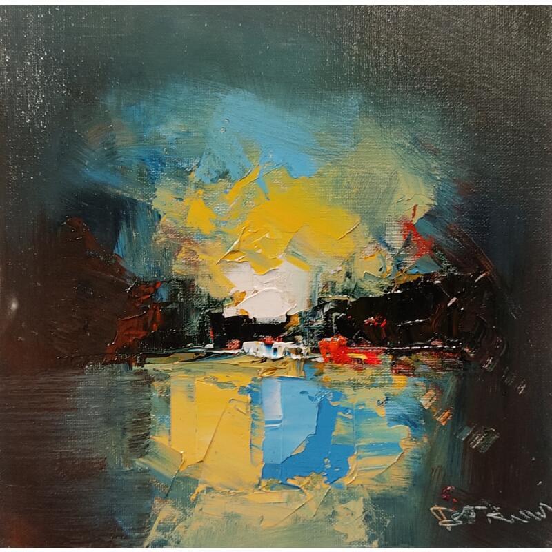 Painting 29 Abstrait by Castan Daniel | Painting Figurative Oil