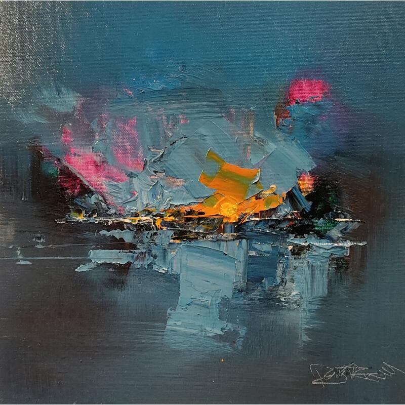 Painting 30 Abstrait by Castan Daniel | Painting Figurative Oil