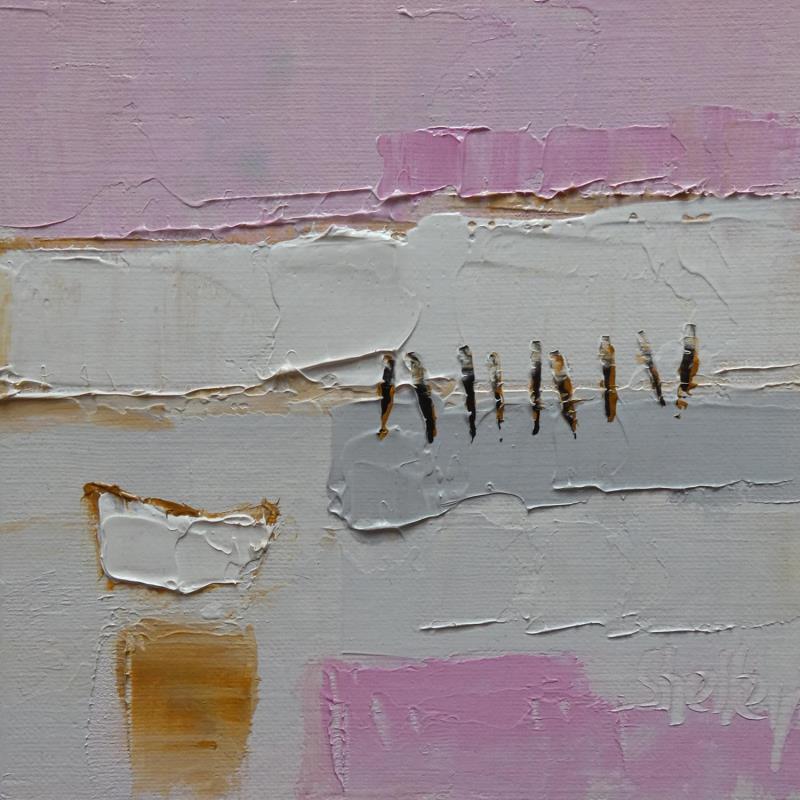 Peinture Raffiné par Shelley | Tableau Abstrait Huile