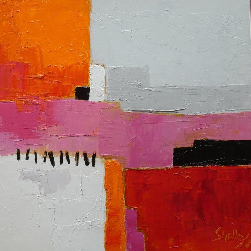 Painting Ardeur by Shelley | Painting Abstract Oil