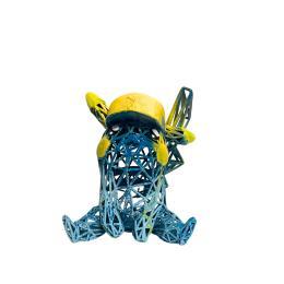 Escultura AQUA PIKACHU CAP por Shenoda | Escultura Pop art Graffiti, Resina