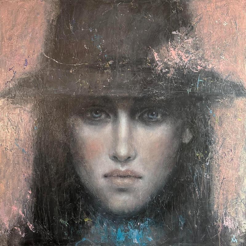 Peinture Ghost par Ivanova Margarita | Tableau Figuratif Portraits Huile