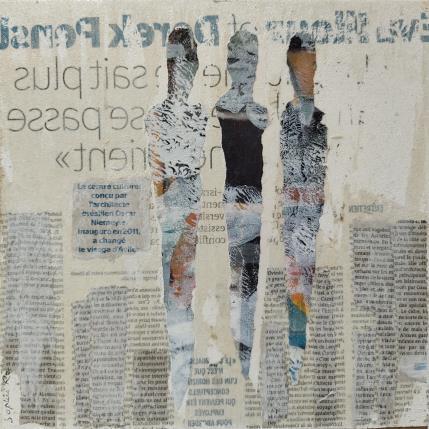 Peinture Inspirations par Rocco Sophie | Tableau Art Singulier Acrylique, Collage, Sable