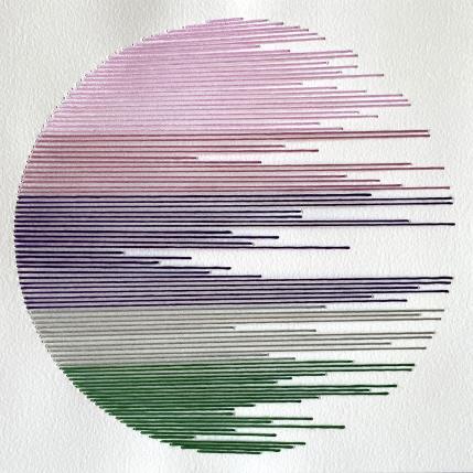 Pintura Filichroma 78 por Pinsard Marine | Pintura Abstracto Textil Minimalista