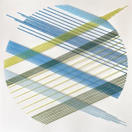 Pintura Filichroma 80 por Pinsard Marine | Pintura Abstracto Textil Minimalista