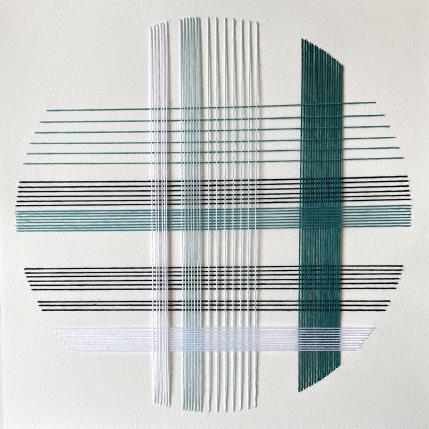 Pintura Filichroma 83 por Pinsard Marine | Pintura Abstracto Textil Minimalista