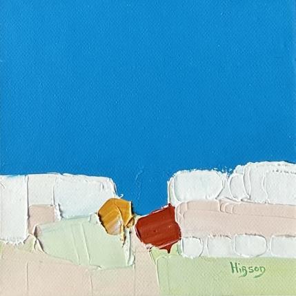 Peinture Horizon3 par Hirson Sandrine  | Tableau Abstrait Huile Minimaliste, Nature, Paysages