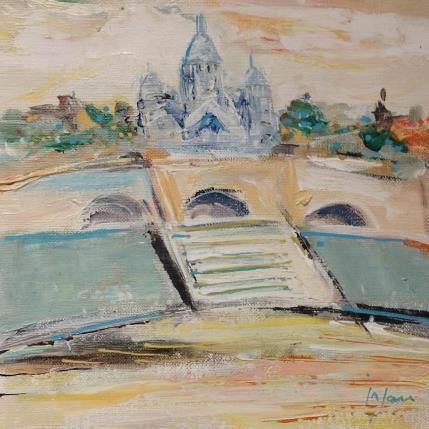 Painting Stairway to Heaven by Yavru Irfan | Painting Figurative Oil Pop icons