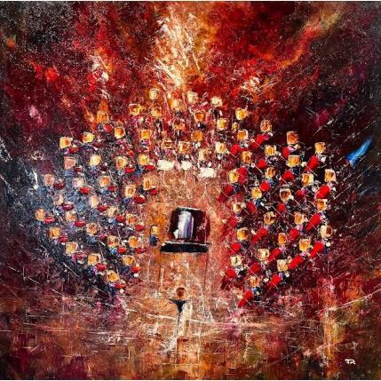 Peinture Concert Rouge par Reymond Pierre | Tableau Figuratif Huile