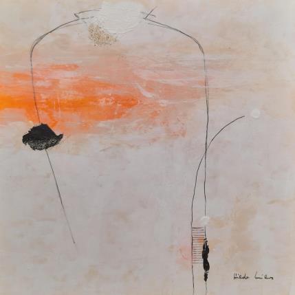 Peinture abstract white B 93 par Wilms Hilde | Tableau Abstrait Acrylique, Collage