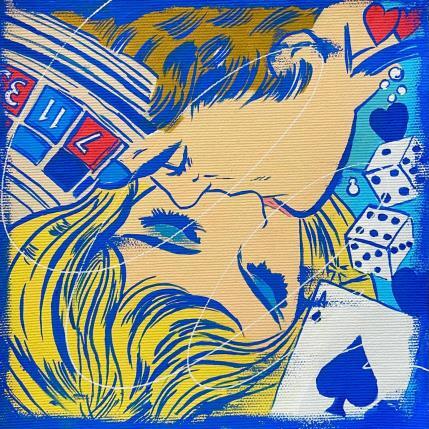 Peinture L'Amour par Revel | Tableau Pop-art Acrylique Icones Pop