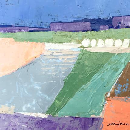 Peinture Relaxation par Ottenjann Andrea | Tableau Abstrait Acrylique Paysages