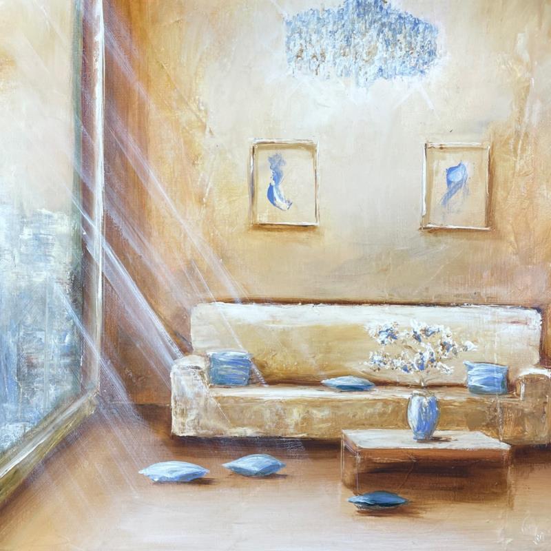 Peinture désordre maîtrisé par Vinnie | Tableau Figuratif Huile