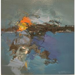 Pintura 19 - Abstrait por Castan Daniel | Pintura Figurativo Aceite Paisajes