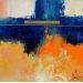 Painting #1717 by Hévin Christian | Painting Abstract Minimalist Oil Acrylic Pastel