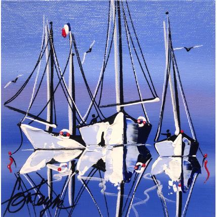 Painting Repos des amoureux by Fonteyne David | Painting Figurative Acrylic