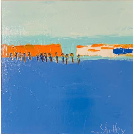 Peinture Idyllique par Shelley | Tableau Abstrait Huile