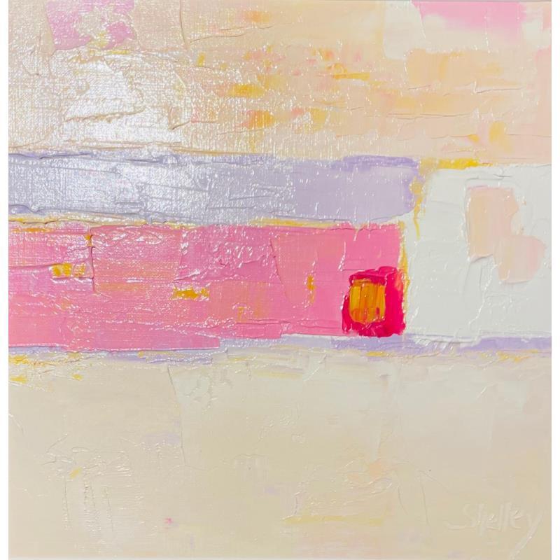 Painting Quiétude by Shelley | Painting Abstract Oil