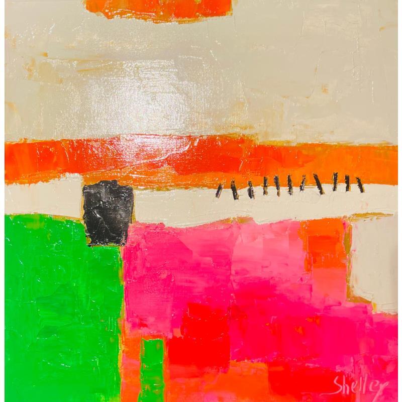 Gemälde Audace von Shelley | Gemälde Abstrakt Öl