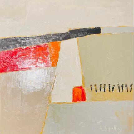 Peinture Mirage par Shelley | Tableau Abstrait Huile