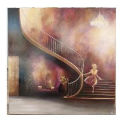 Peinture Vite vous rejoindre par Vinnie | Tableau Figuratif Huile