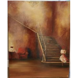 Painting La quête by Vinnie | Painting Figurative Oil