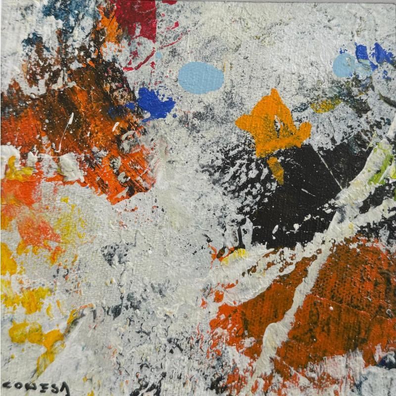 Painting Sendero by Jiménez Conesa Francisco | Painting Abstract Acrylic Charcoal