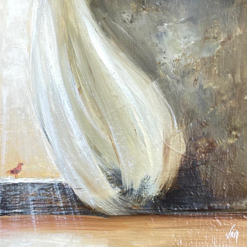 Peinture attaché par Vinnie | Tableau Figuratif Huile