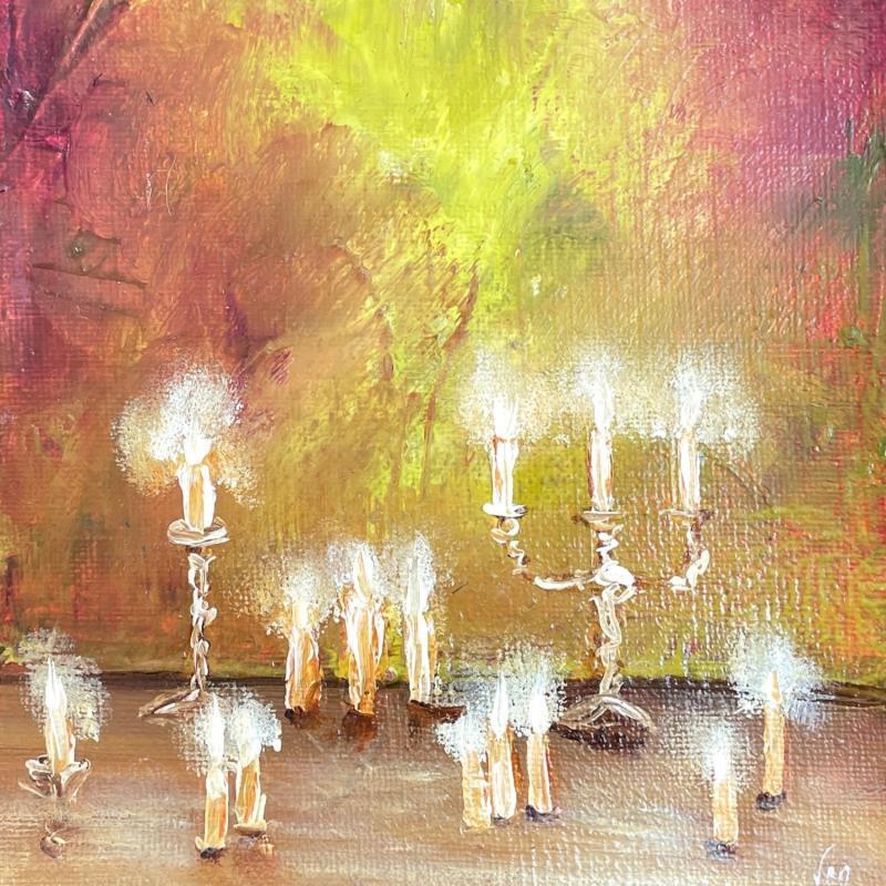 Peinture sans compter par Vinnie | Tableau Figuratif Huile