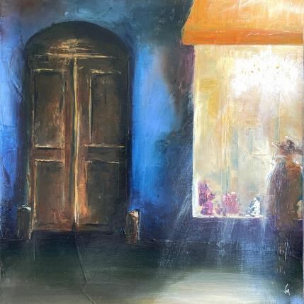 Peinture lèche vitrine par Vinnie | Tableau Figuratif Huile
