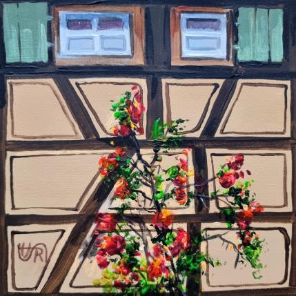 Painting  Blooming by Rasa | Painting Figurative Acrylic Urban