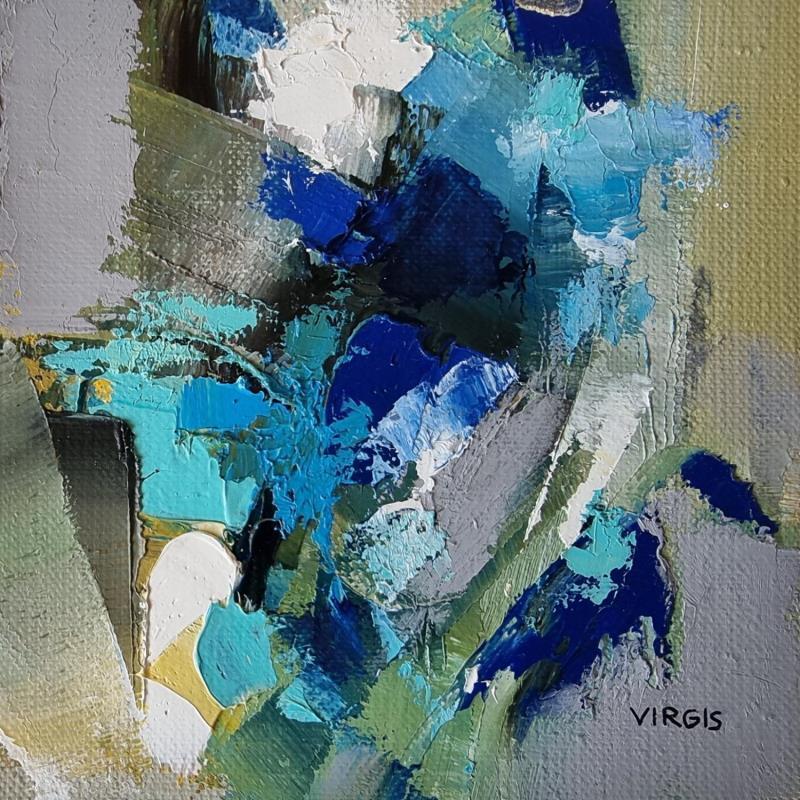 Gemälde Rainy morning von Virgis | Gemälde Abstrakt Minimalistisch Öl