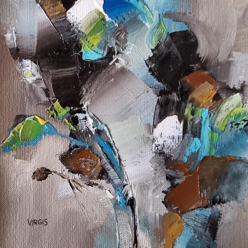 Pintura Distance from the ground por Virgis | Pintura Abstracto Minimalista Aceite