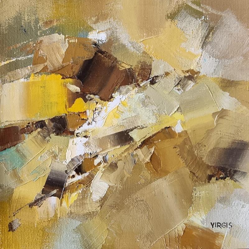 Pintura Warm season por Virgis | Pintura Abstracto Minimalista Aceite