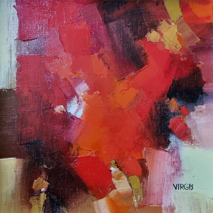 Painting Calm sound by Virgis | Painting Abstract Oil Minimalist