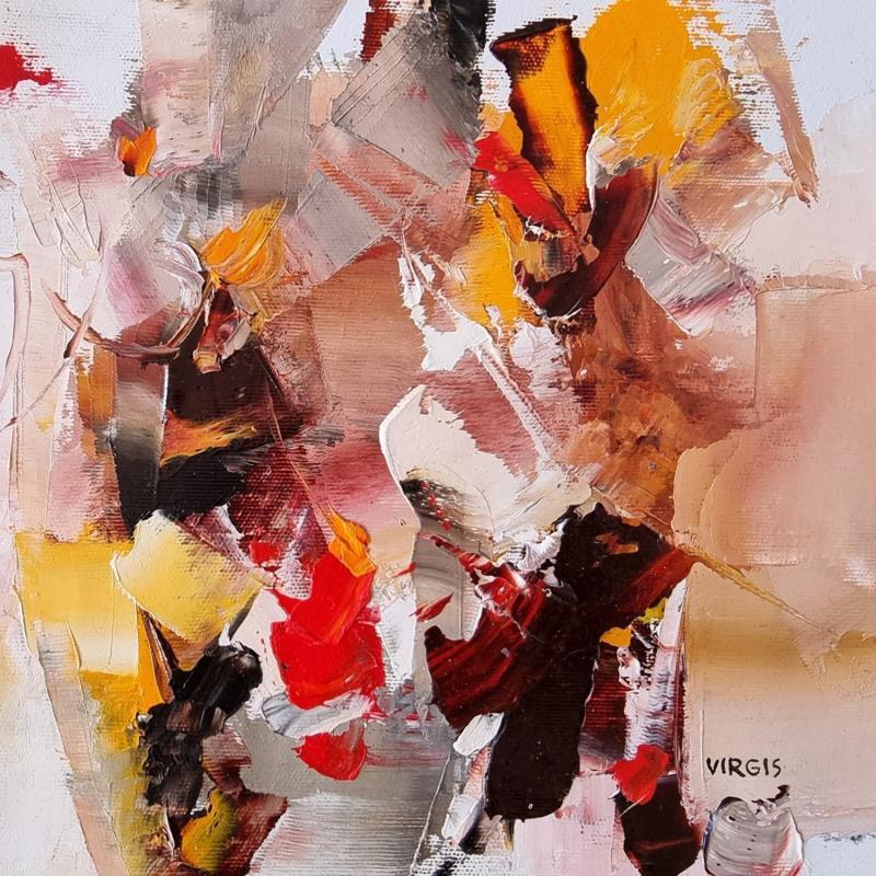 Painting Imperfect, but true by Virgis | Painting Abstract Minimalist Oil