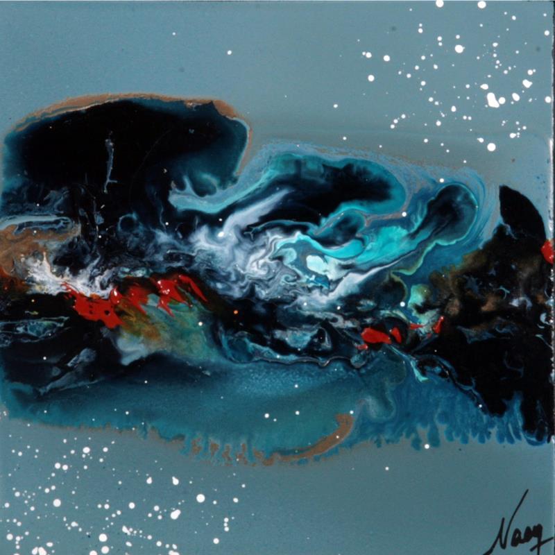 Painting C2842 F1 by Naen | Painting Abstract Landscapes Nature Acrylic Ink