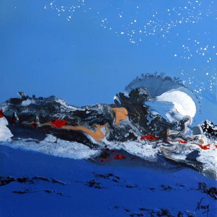 Pintura  C2443 F3 por Naen | Pintura Abstracto Acrílico, Ink Minimalista, Naturaleza, Paisajes