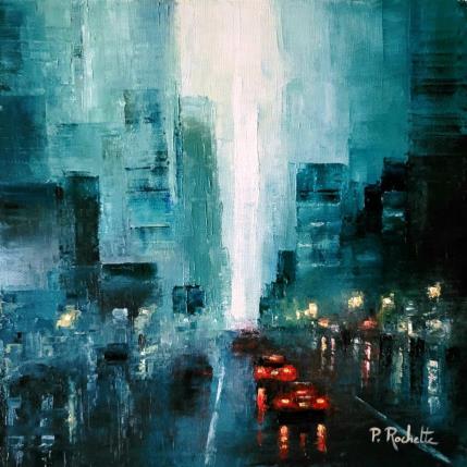 Peinture Light and shadow par Rochette Patrice | Tableau Figuratif Huile Urbain