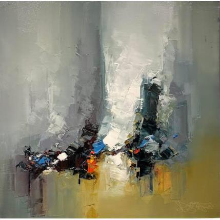 Painting Abstract 70.2 by Castan Daniel | Painting Figurative Oil Landscapes, Minimalist