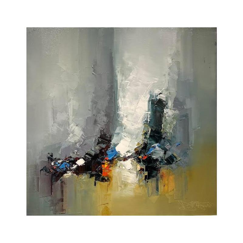 Painting Abstract 70.2 by Castan Daniel | Painting Figurative Landscapes Minimalist Oil