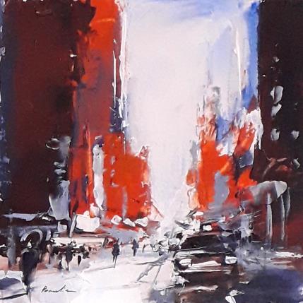 Peinture sans titre par Poumelin Richard | Tableau Figuratif Huile Paysages