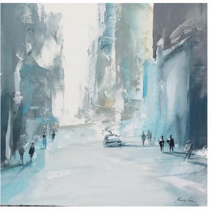 Peinture LIGHT BLUE par Poumelin Richard | Tableau Figuratif Huile