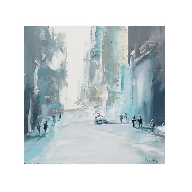 Pintura LIGHT BLUE por Poumelin Richard | Pintura Figurativo Aceite