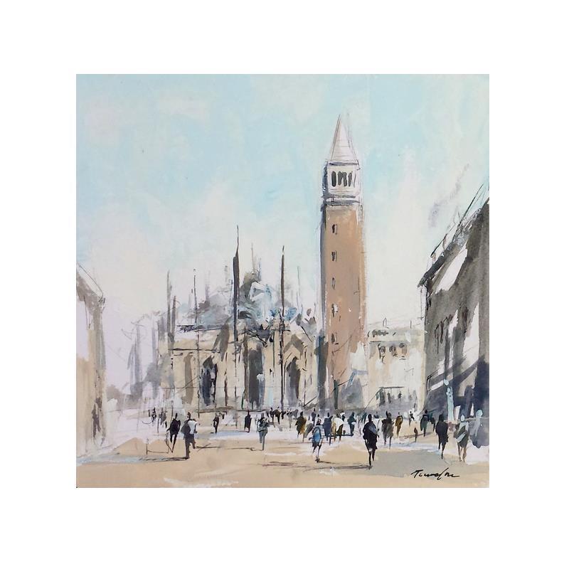 Pintura SAN MARCO por Poumelin Richard | Pintura Figurativo Aceite
