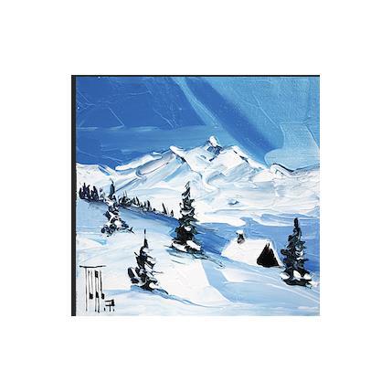 Painting BLANC  MANTEAU by Tual Pierrick | Painting