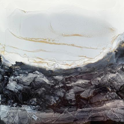 Peinture 1297 poésie minérale  par Depaire Silvia | Tableau Abstrait Acrylique Minimaliste, Paysages