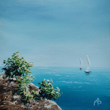 Peinture Souvenir d'été par Blandin Magali | Tableau Figuratif Huile Paysages