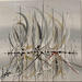 Painting La mer en Or by Fonteyne David | Painting Figurative Acrylic