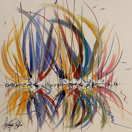 Gemälde Extravagances amoureuses von Fonteyne David | Gemälde Figurativ Acryl